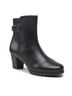 Gabor Black Women's Leather Ankle Boots Size 11 - photo 2
