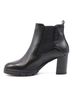Ateliers Black Ruby Leather Ankle Bootie Size EU 39 - photo 5