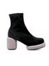 All Black Gray Mod Stretch Bootie Size EU 40 - photo 1