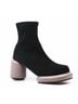 All Black Gray Mod Stretch Bootie Size EU 40 - photo 2