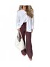 Z Supply Solid Brown Saunder Trackpants Size XS - photo 4