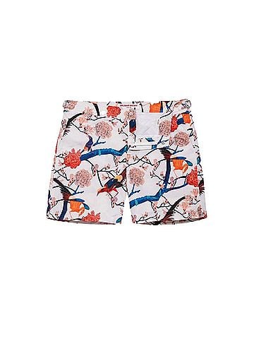 Orlebar Brown Boy's Bulldog Flight Of Fancy Swim Trunks (view 1)