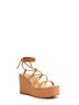 Schutz Brown Magdalena Suede Platform Sandal Size 10 - photo 2
