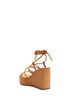 Schutz Brown Magdalena Suede Platform Sandal Size 9 1/2 - photo 3
