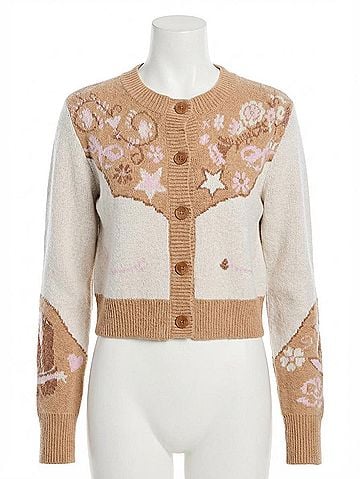 LoveShackFancy Leyah Long Sleeve Cardigan (view 1)