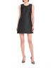 Amanda Uprichard Solid Black Benedict Mini Dress Size L - photo 2