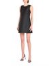Amanda Uprichard Solid Black Benedict Mini Dress Size L - photo 4