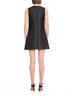 Amanda Uprichard Solid Black Benedict Mini Dress Size S - photo 4