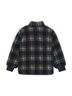 MinyMo Plaid Blue Boy's Teddy Jacket Size 6 - photo 2