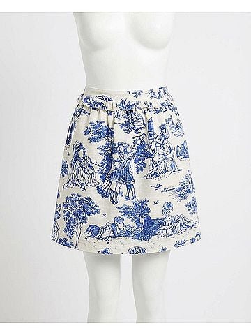 Moschino Toile De Jouy Mini Skirt (view 1)