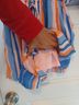 Pink Lily 100% Polyester Stripes Multi Color Romper Size S - photo 6