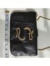 Express Snake Print Black Leather Clutch One size - photo 7