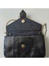 Express Snake Print Black Leather Clutch One size - photo 5