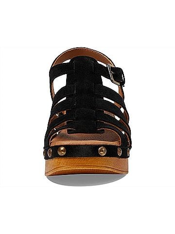 Eric Michael Women's Desi Sandal in Black (view 2)