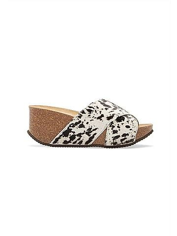 Chocolat Blu Estella Sandal in Cow White (view 1)