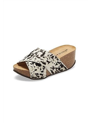 Chocolat Blu Estella Sandal in Cow White (view 2)