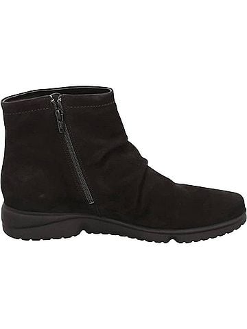 Mephisto Women's Rezia Ankle Boots in Black Bucksoft (view 1)
