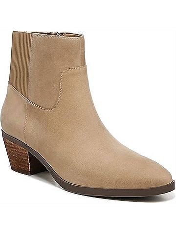 Vionic Women's Shantelle Waterproof Leather Bootie in Wheat (view 1)