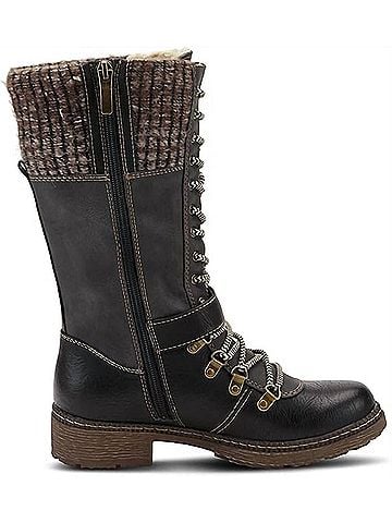 Spring Step Women's Ababi Boots in Black (view 1)