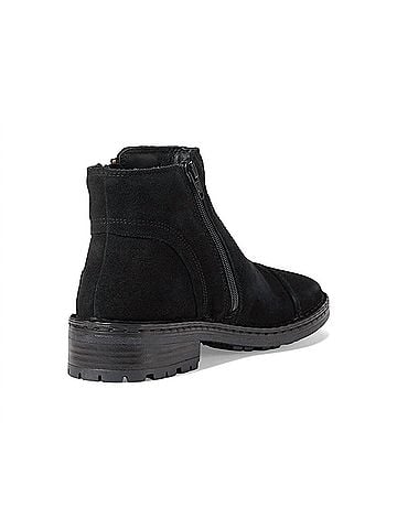 Eric Michael Women's Napoli Boot in Black Nubuck (view 2)