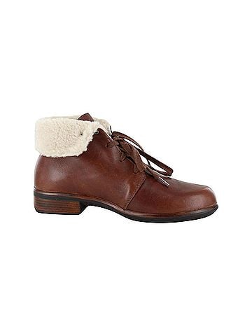 Naot Women's Pali Lace Up Boot in Chestnut (view 1)