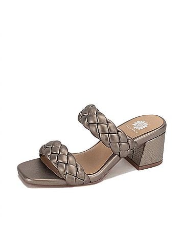 Yellow Box Women's Carlen Heel Sandals in Bronze (view 2)