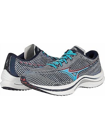 Mizuno Women's Wave Rebellion Sneaker in India Ink-Scuba Blue (view 2)