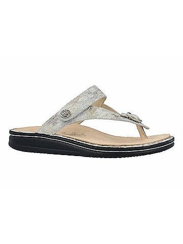 Finn Comfort Alexandria Soft Footbed in Berna Stone (view 1)