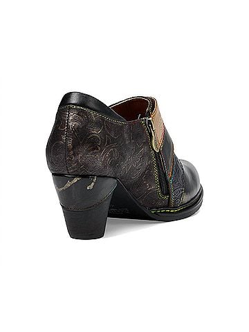 Spring Step Women's Graphic Pump in Black Metallic (view 2)