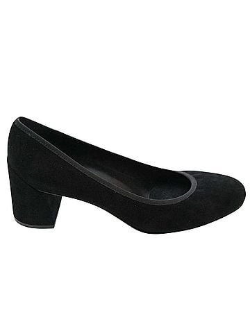 VANELi Women's Camila Pump in Black Suede (view 1)