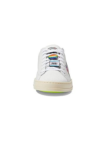 P448 Women's John Trainers Sneakers in Pride White (view 2)