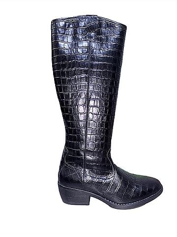 Eric Michael Women's Briana Over The Knee Boot in Black (view 1)