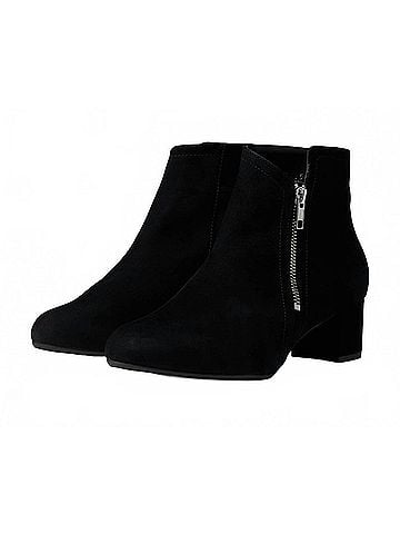 Eric Michael Women's Alexis Ankle Boots in Black Suede (view 2)