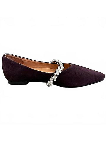 All Black Women Royal Mj Shoes in Purple (view 1)