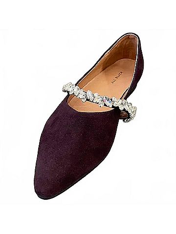 All Black Women Royal Mj Shoes in Purple (view 2)