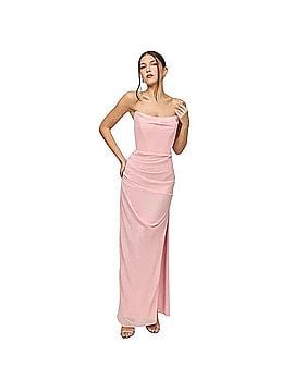 knee length dresses for ladies HOUSE OF CB Romy Mesh Bodycon Maxi Dress  Luxe by Kan