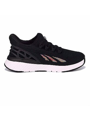 Drew Women Halo Sneakers in Black Mesh Combo (view 1)