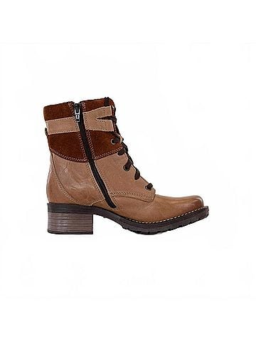 Dromedaris Women's Kara Suede Boot in Saddle (view 1)