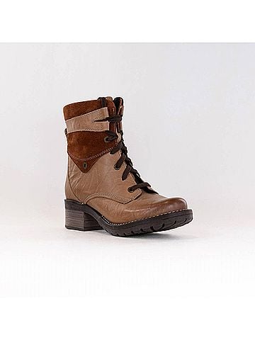Dromedaris Women's Kara Suede Boot in Saddle (view 2)