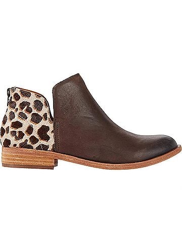 Kork-Ease Women's Renny Leopard Booties in Dark Brown (view 1)
