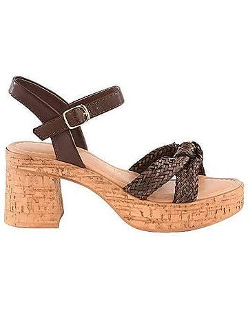 Seychelles Women's Musical Platform Sandals in Brown (view 1)