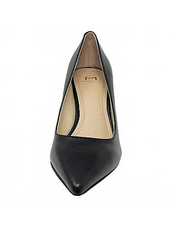 Marc Fisher Women's Zala Pump in Black Leather (view 2)