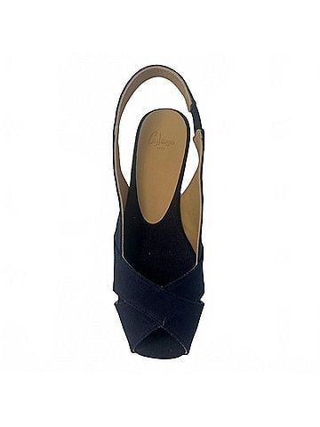 Castaner Women's Diana Slingback Espadrilles in Azul Oxford (view 2)