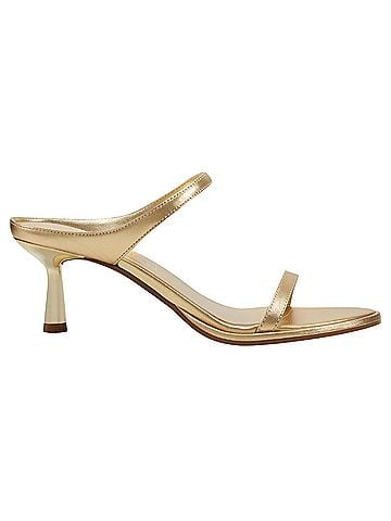 Marc Fisher Women's Alonde Sandals in Gold (view 1)