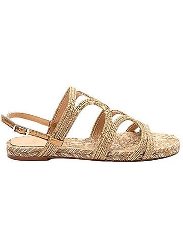 Castaner Women's Pitra Flat Sandals in Oro Viejo (view 1)