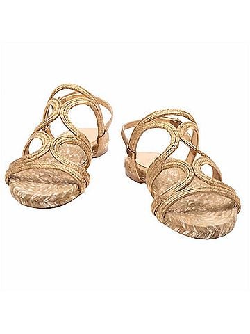 Castaner Women's Pitra Flat Sandals in Oro Viejo (view 2)