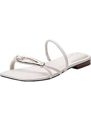 Marc Fisher Women's Mazza Sandals in Ivory (view 2)