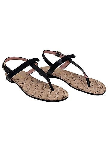Pretty Ballerinas Women's Judy Sandals in Black (view 2)