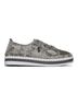 Bernie Mev Gray Women's Tw Jodie Sneaker in Python Size EU 39 - photo 1
