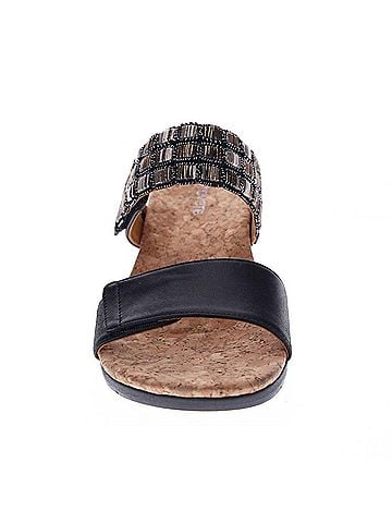 Revere Women's Sorrento Sandal in Onyx (view 2)